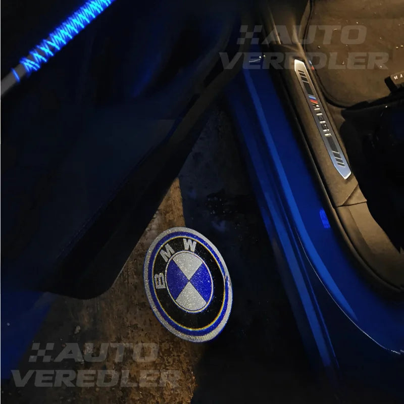 BMW LED Car Door Welcome Logo Lights – Premium Door Projector Lamp Kit