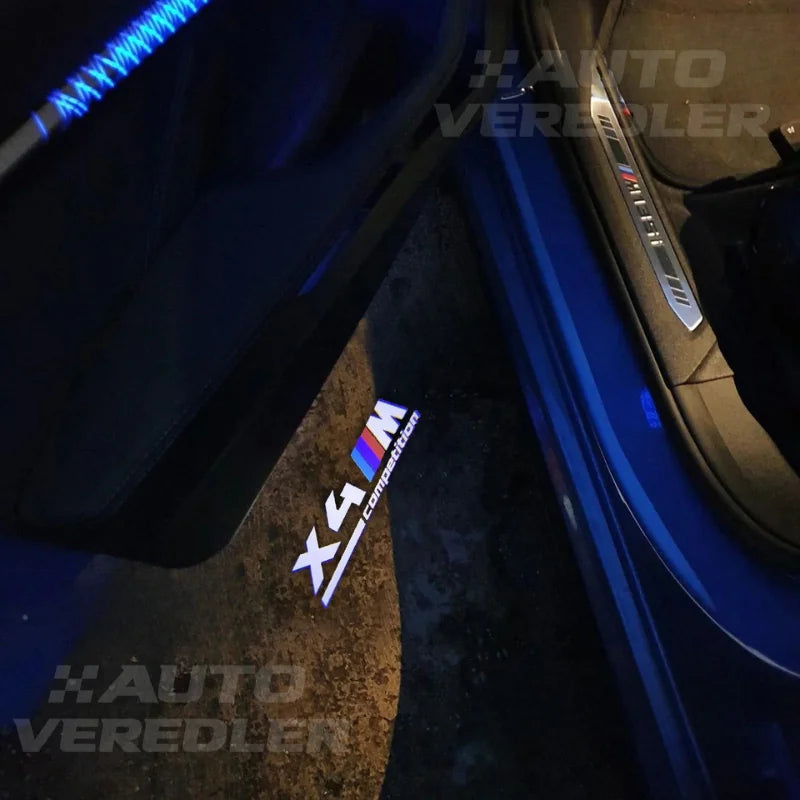 BMW LED Car Door Welcome Logo Lights – Premium Door Projector Lamp Kit