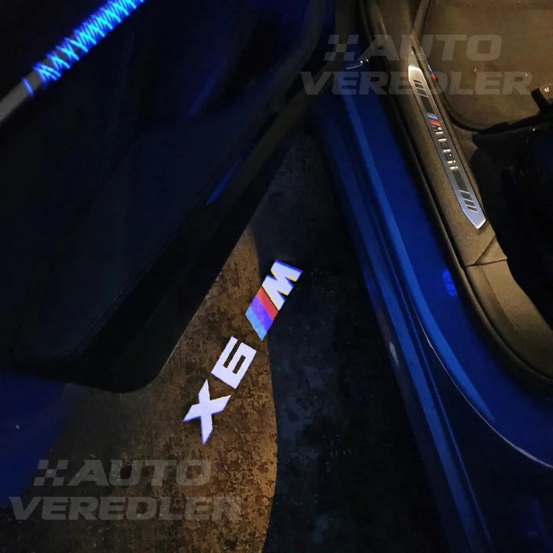 BMW LED Car Door Welcome Logo Lights – Premium Door Projector Lamp Kit