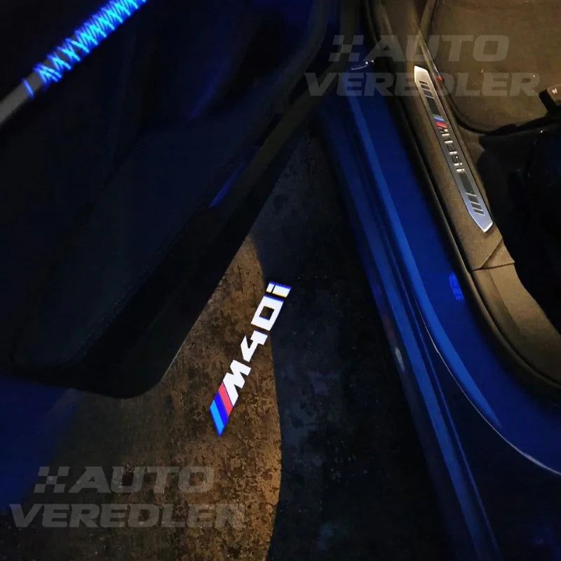 BMW LED Car Door Welcome Logo Lights – Premium Door Projector Lamp Kit