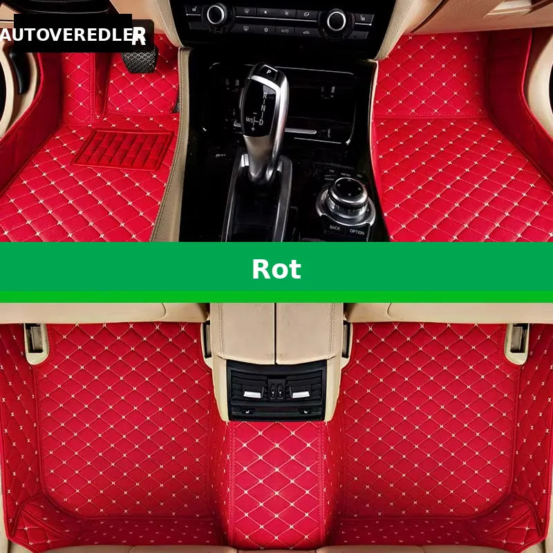 Maßgefertigte Fußmatten für VW Golf – Luxuriöser Innenraumschutz