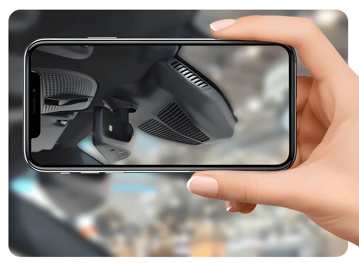 BMW Integrated 4K Dash Camera Kit – OEM Style Front & Rear Recording System