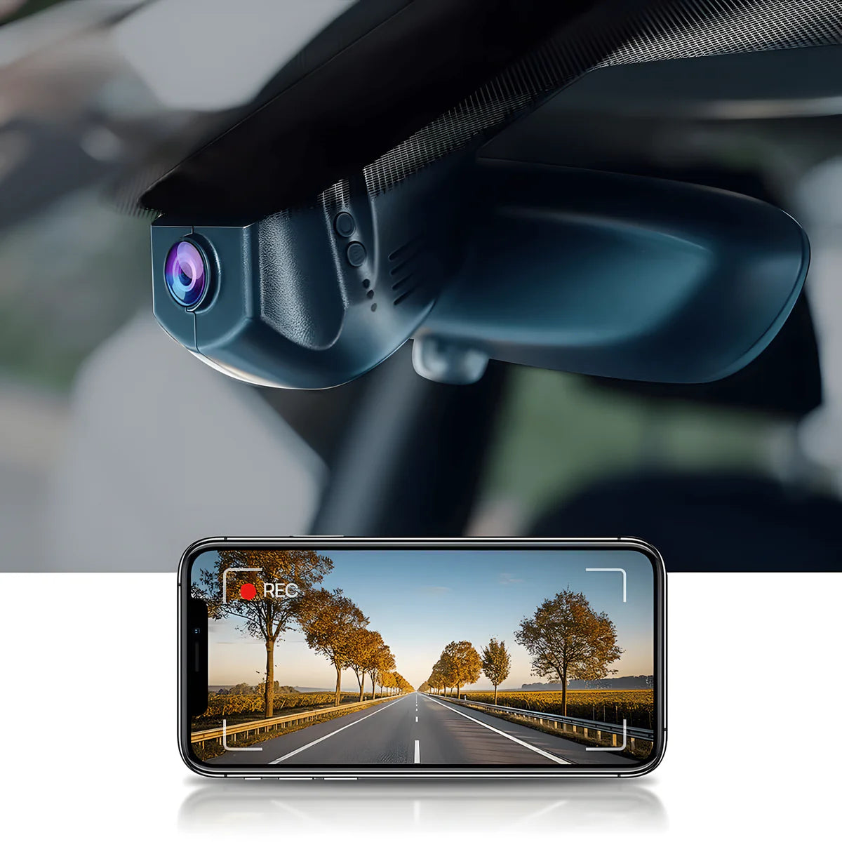 BMW Integrated 4K Dash Camera Kit – OEM Style Front & Rear Recording System
