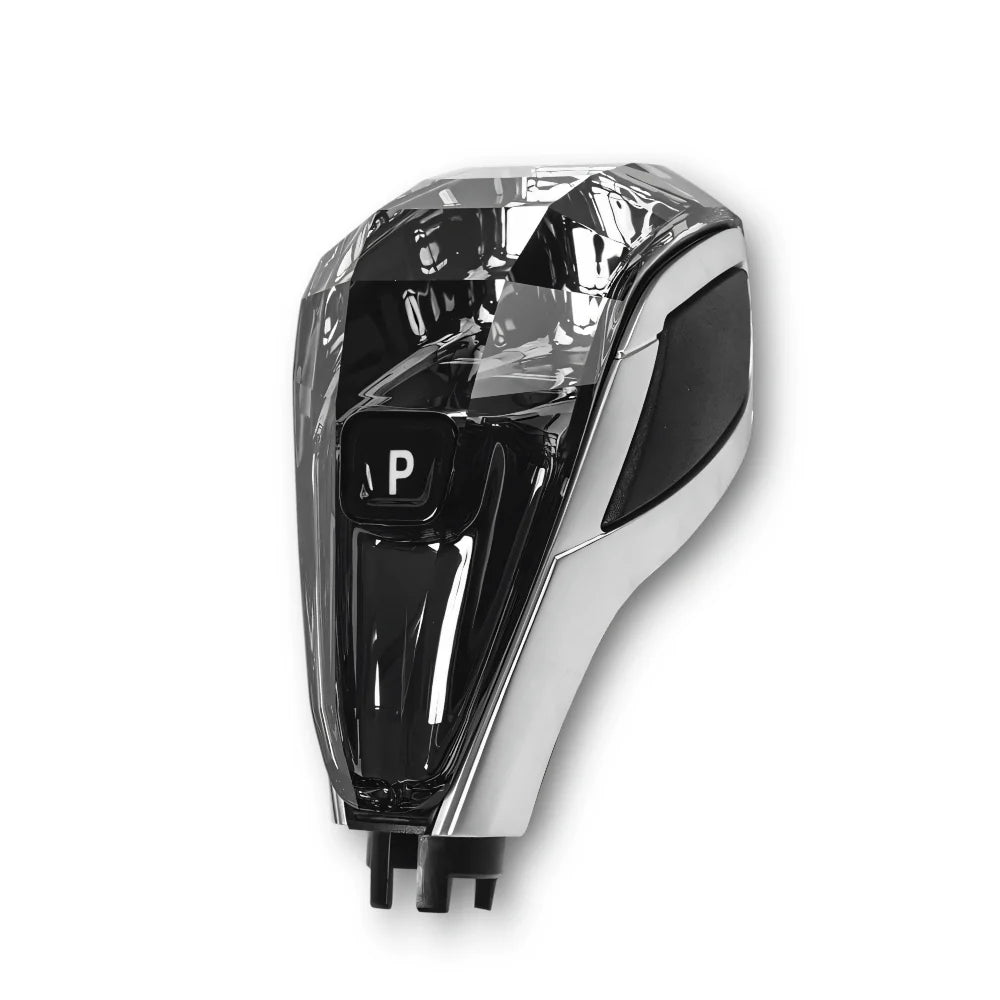 BMW Crystal Series Gear Knob Shifter installed in center console
