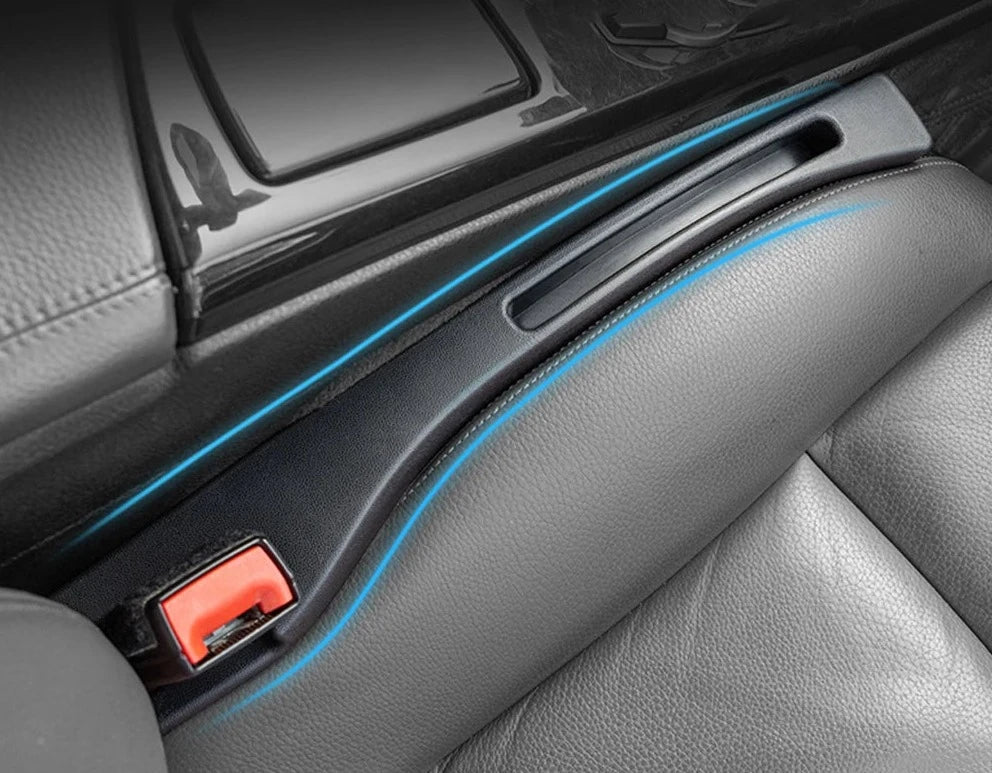 Universal Car Seat Gap Filler – Leakproof Seat Gap Organizer