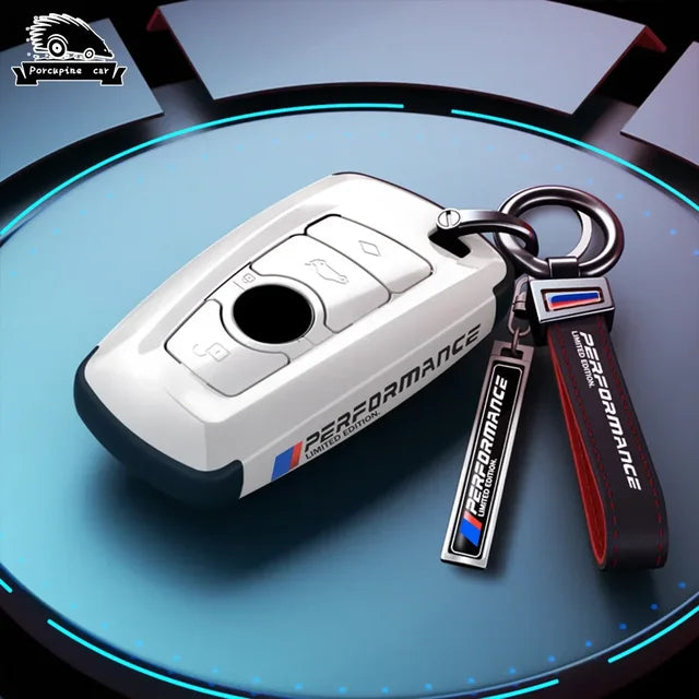 Carbon Fiber Car Key Cover – Stylish Protective Key Case