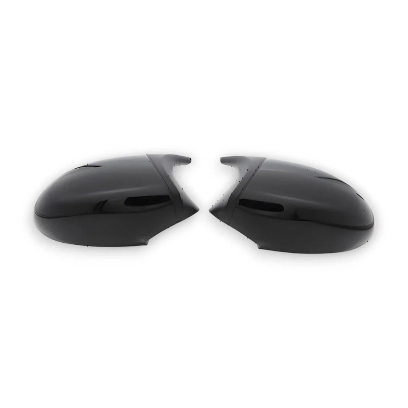 BMW E8X E9X Gloss Black & Carbon Print Mirror Caps (2004–2013)