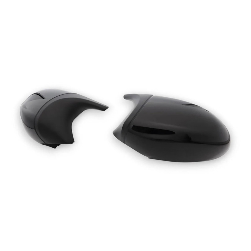 BMW E8X E9X Gloss Black & Carbon Print Mirror Caps (2004–2013)