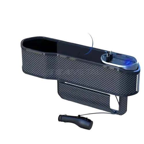 Multifunktionaler Auto-Sitzspalt-Halter mit Wireless Charging & 40W USB/USB-C Ladeanschluss