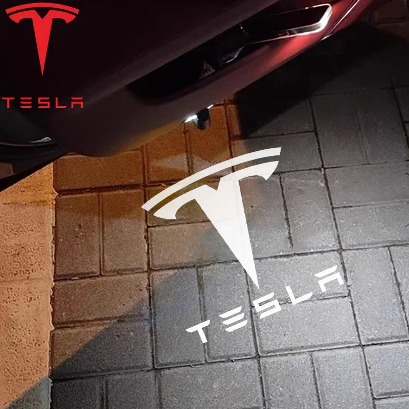 Tesla Emblem Sticker – ABS Logo Badge for Tesla Models