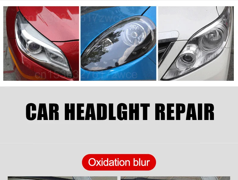 Headlight Restoration Polish – Remove Yellowing & Oxidation