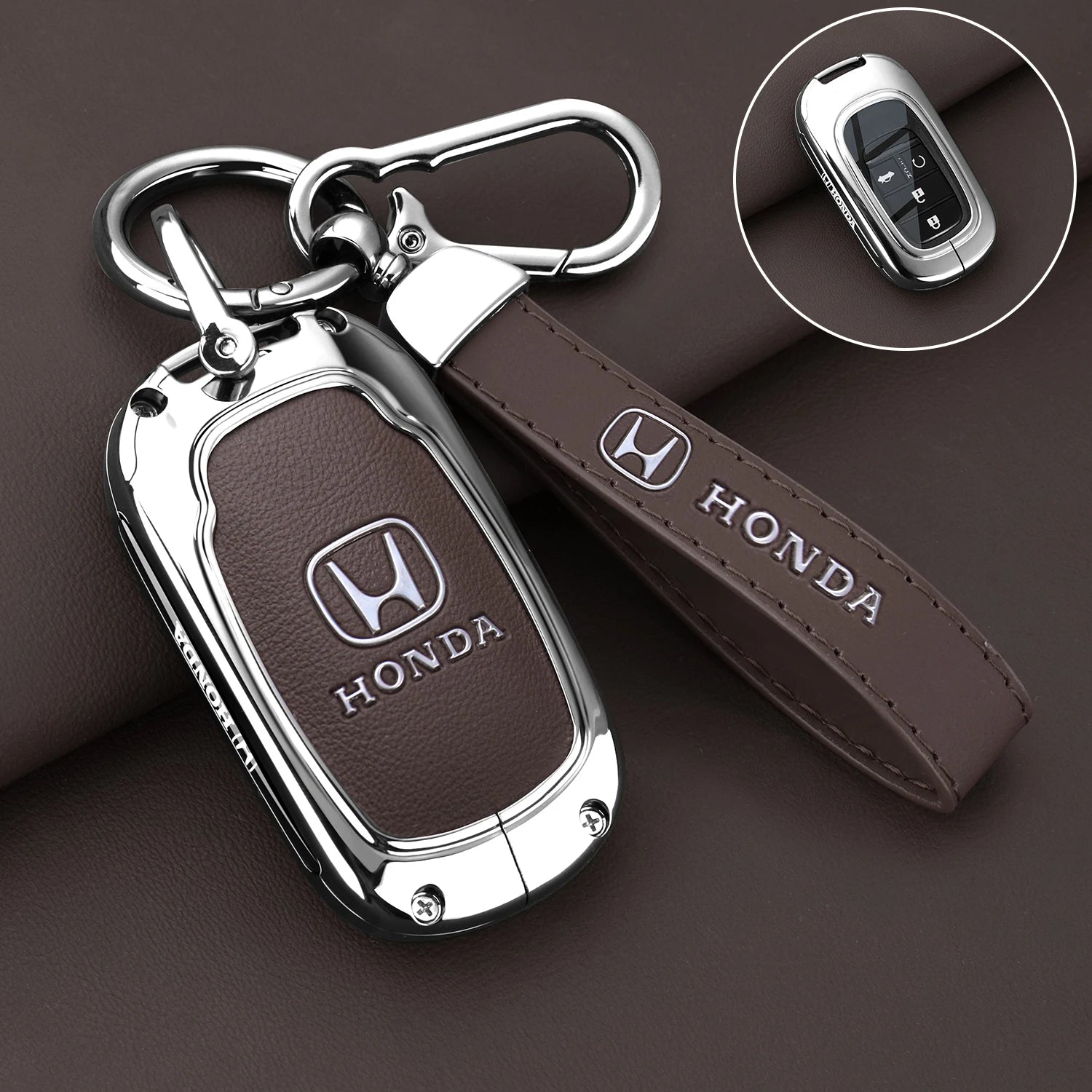 Honda Zinc Alloy Key Case – Premium Honda Key Fob Protection Cover