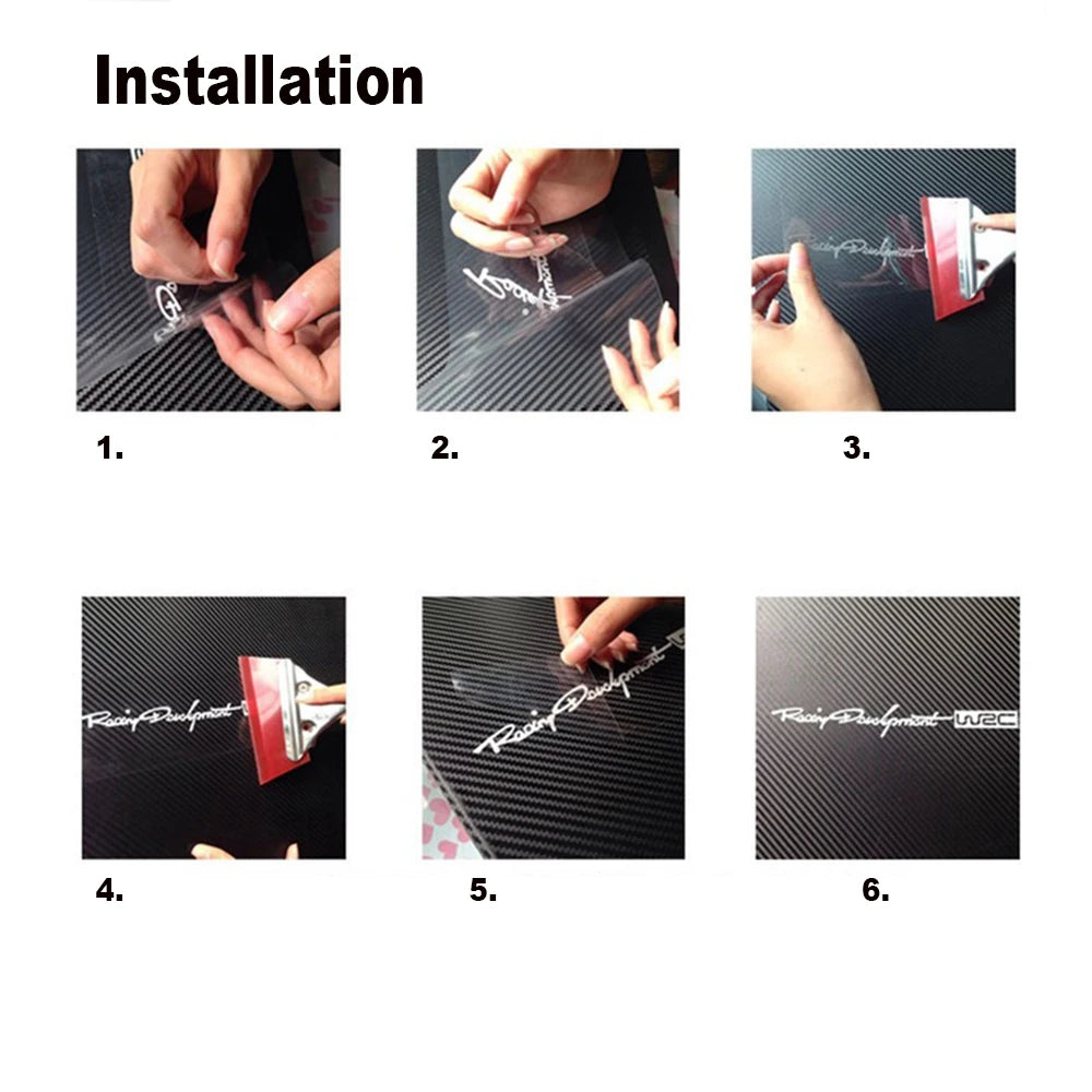 VW Sport Stripe Decal Set – Volkswagen Racing Accent Stripes (4PCS)