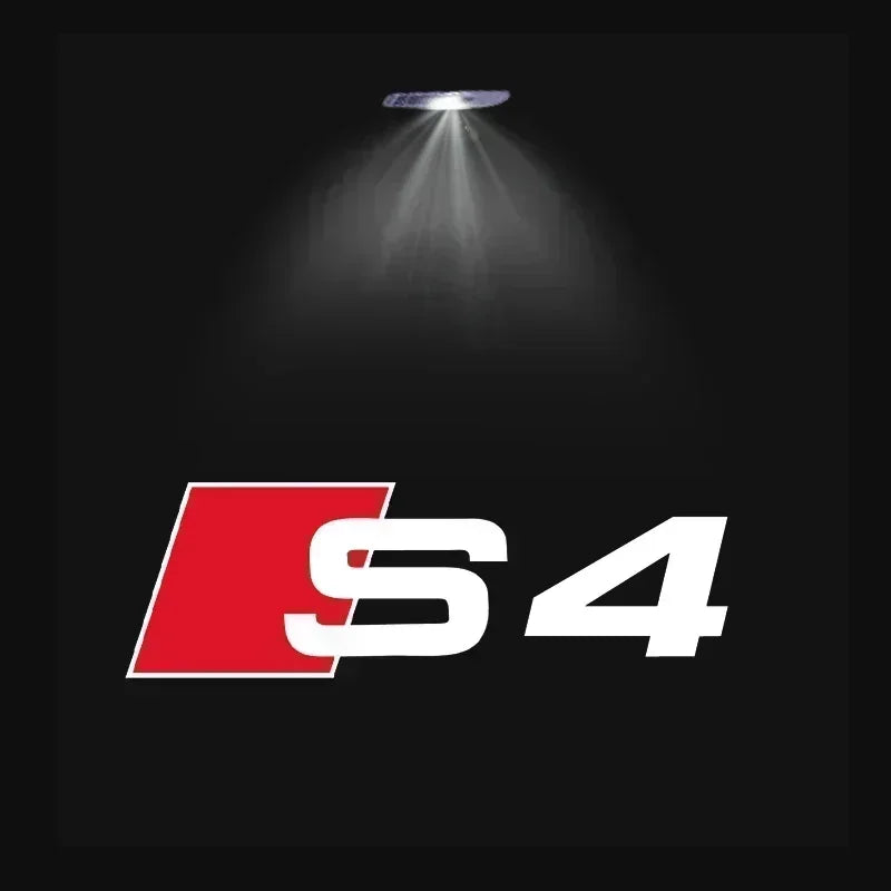 Audi LED Door Logo Projector – Welcome Puddle Lights for A3 A4 Q5 (2PCS)