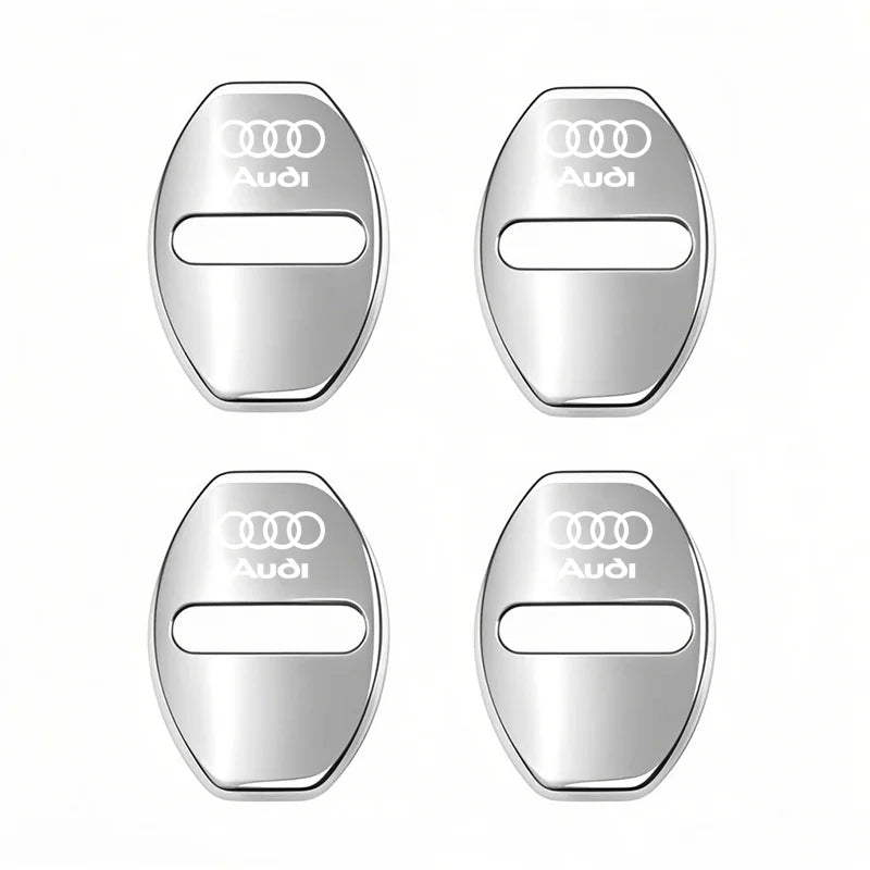 Zinc alloy door lock cover for Audi – protective caps for car door lock A1–Q8 series
