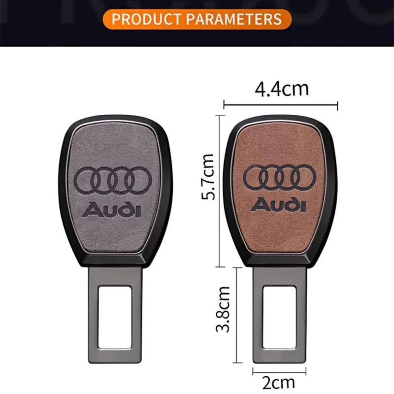 Audi Seat Belt Extender Clip – Safety Belt Buckle Cover for A1, Q8, RS Models