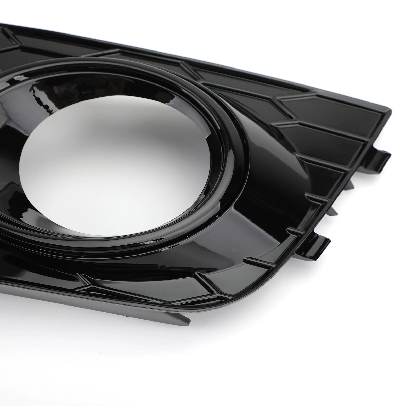 Honeycomb Fog Light Grill Set for Audi A4 B8 (2009–2012) – Sport Front Bumper Inserts