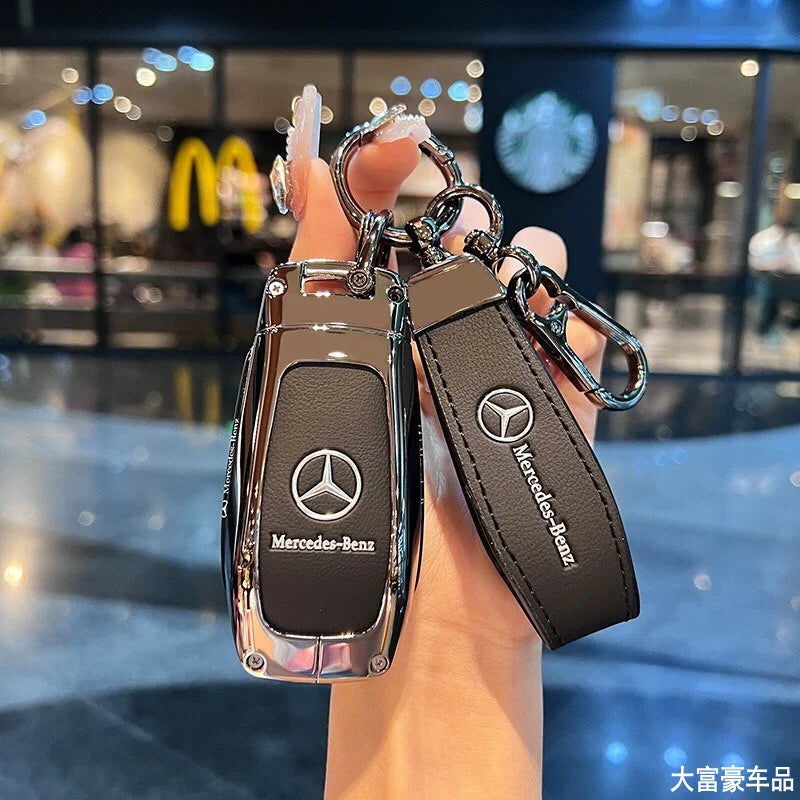 TPU car key cover for Mercedes-Benz – Elegant protection with soft TPU design