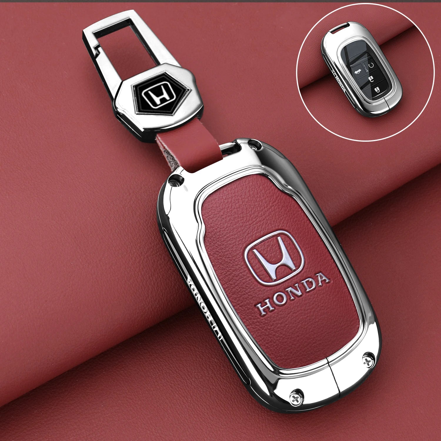 Honda Zinc Alloy Key Case – Premium Honda Key Fob Protection Cover
