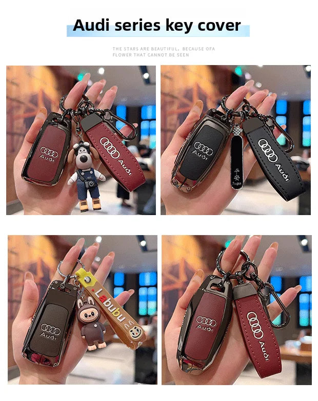 Zinc alloy key case for Audi – Stylish protection for your car key