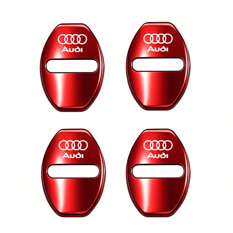 Zinc alloy door lock cover for Audi – protective caps for car door lock A1–Q8 series