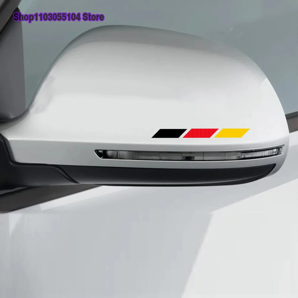 VW Sport Stripe Decal Set – Volkswagen Racing Accent Stripes (4PCS)