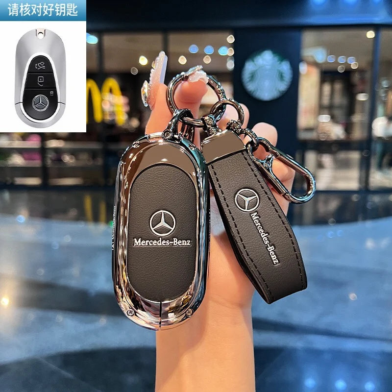TPU car key cover for Mercedes-Benz – Elegant protection with soft TPU design
