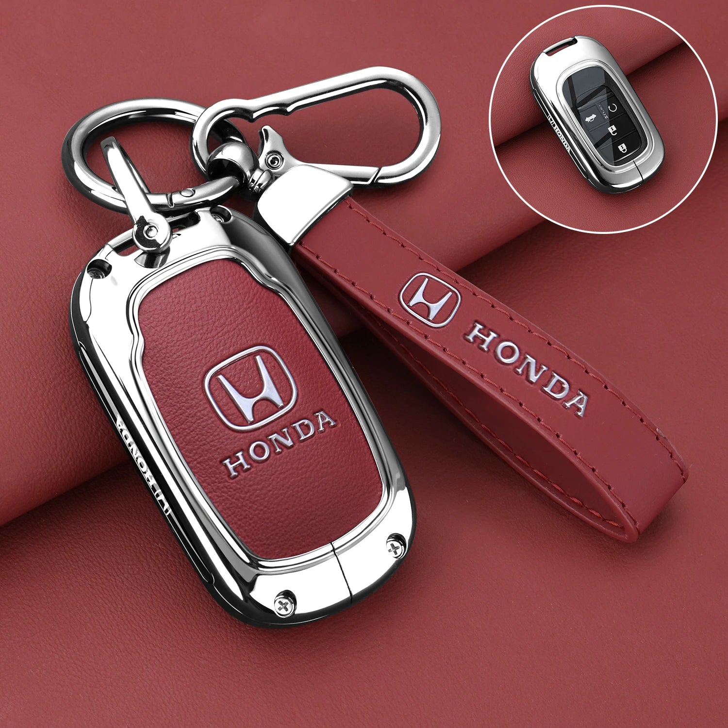 Honda Zinc Alloy Key Case – Premium Honda Key Fob Protection Cover