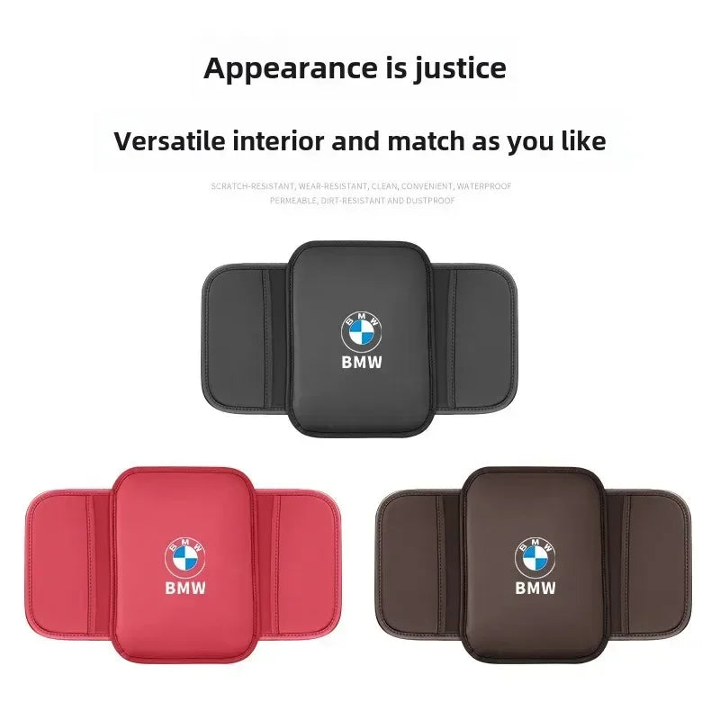 BMW Armrest Cushion – Leather Center Console Pad