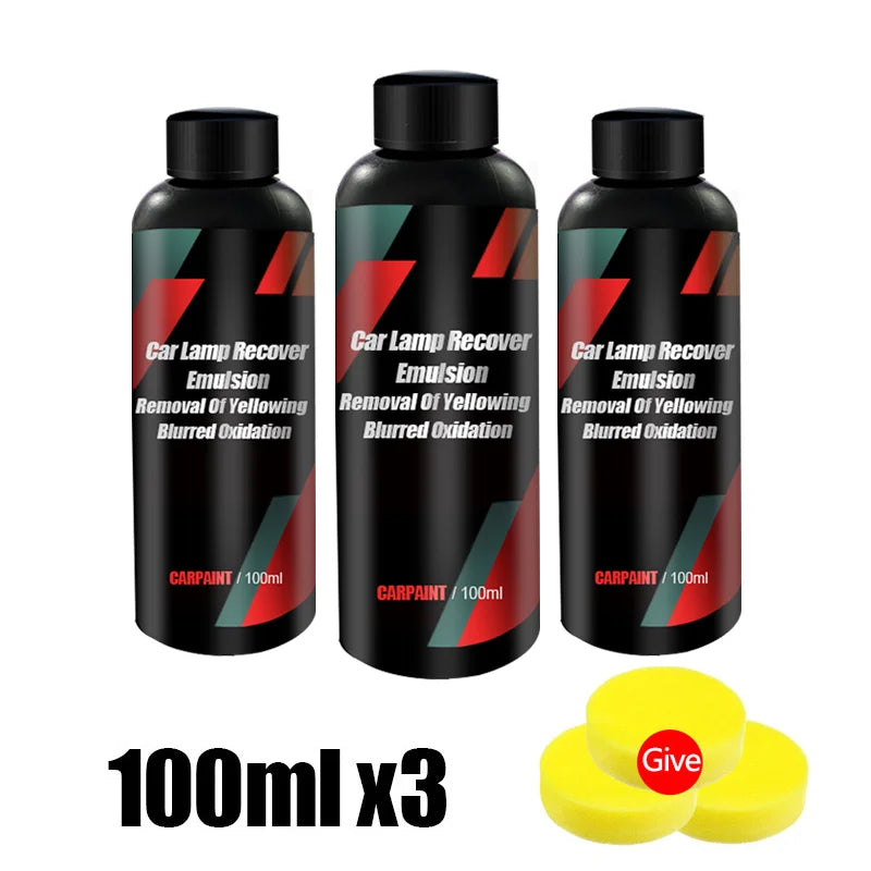 Headlight Restoration Polish – Removes yellowing and oxidation in minutes (108g)