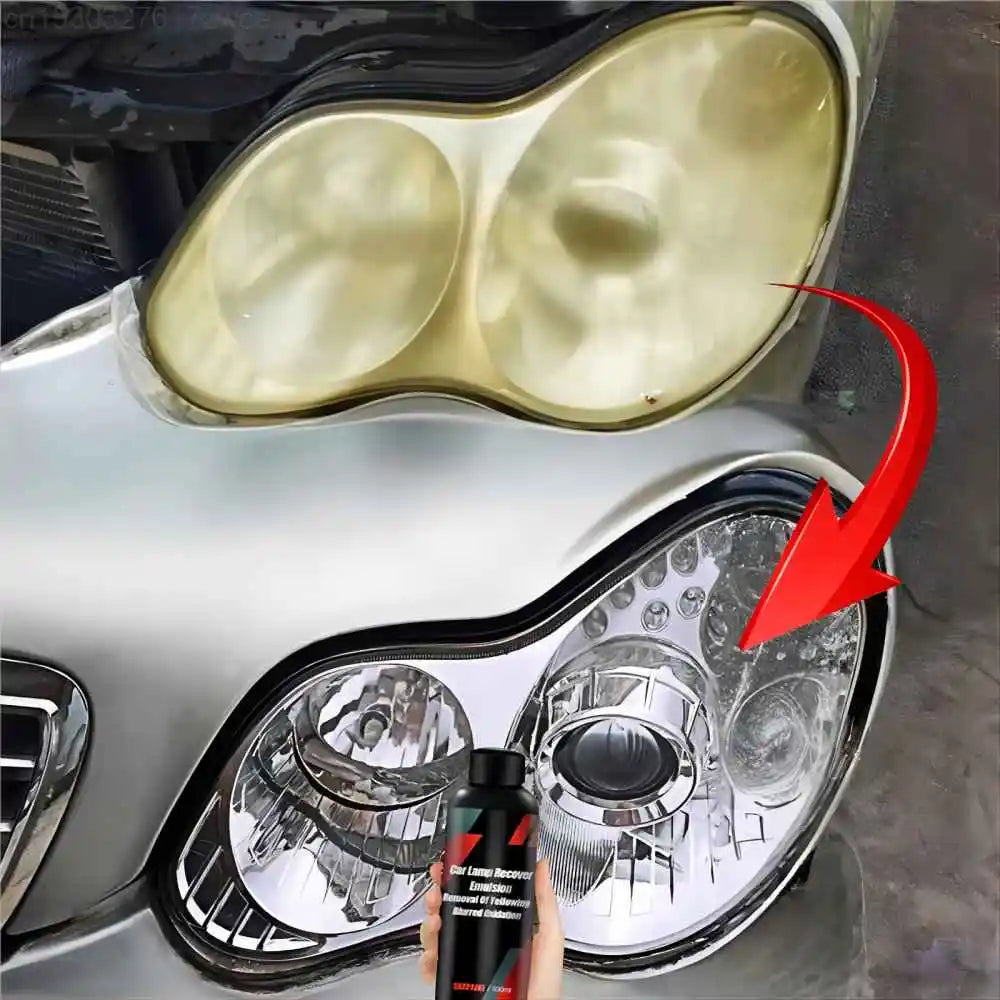 Headlight Restoration Polish – Remove Yellowing & Oxidation