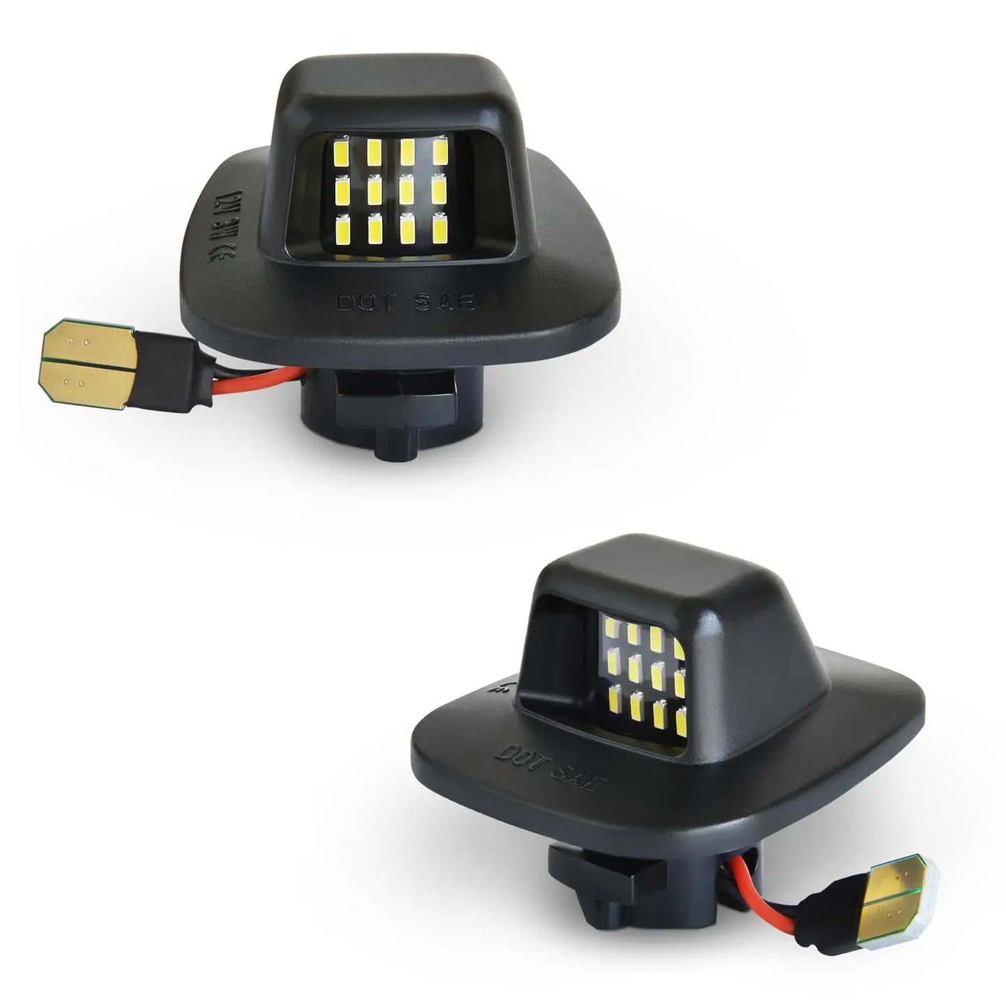 LED License Plate Lights for Chevy GMC Silverado Sierra Tahoe Yukon and More