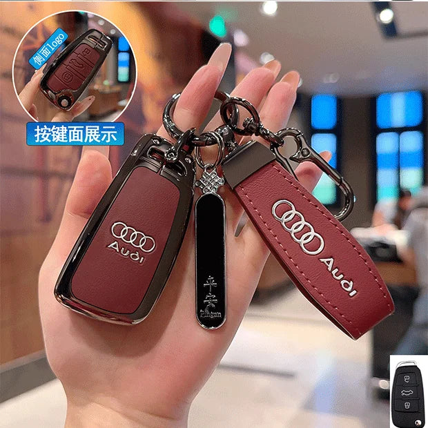 Zinc alloy key case for Audi – Stylish protection for your car key