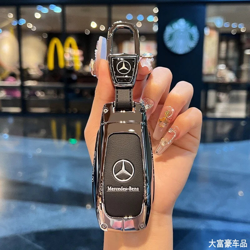 TPU car key cover for Mercedes-Benz – Elegant protection with soft TPU design