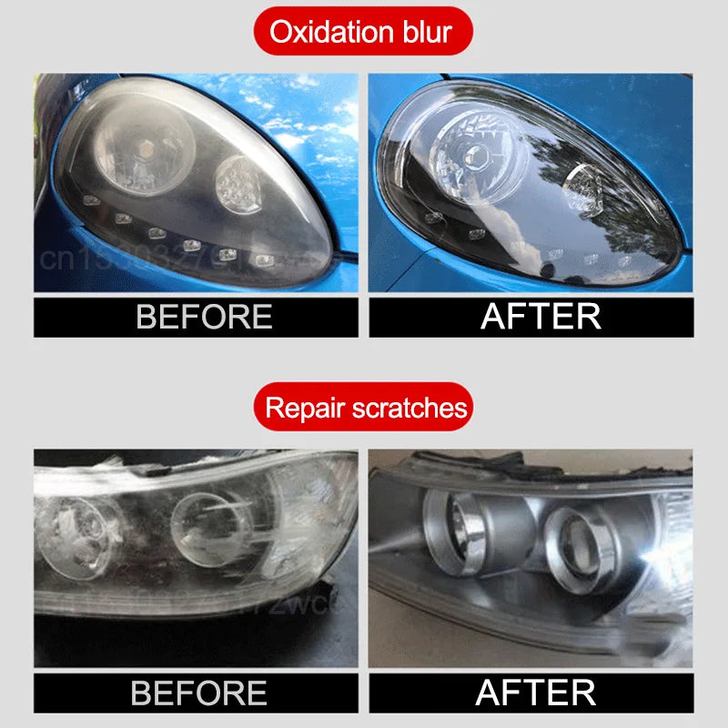 Headlight Restoration Polish – Remove Yellowing & Oxidation