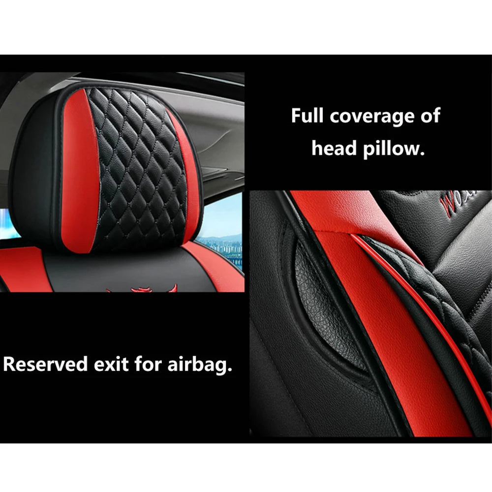 Universal Faux Leather Car Seat Cover – Premium Elegant Protection & Comfort Fit for Most Vehicles