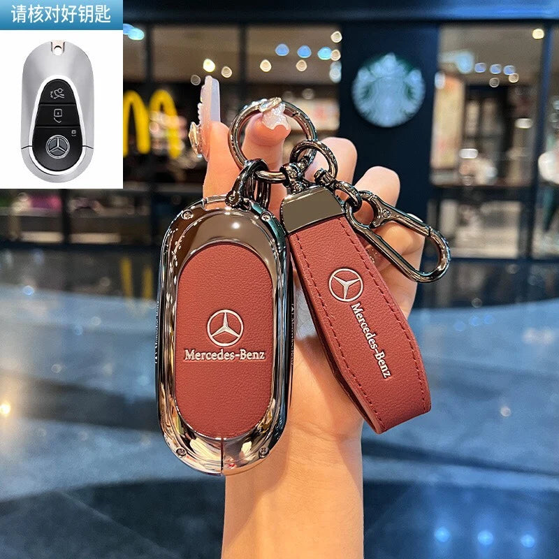 TPU car key cover for Mercedes-Benz – Elegant protection with soft TPU design