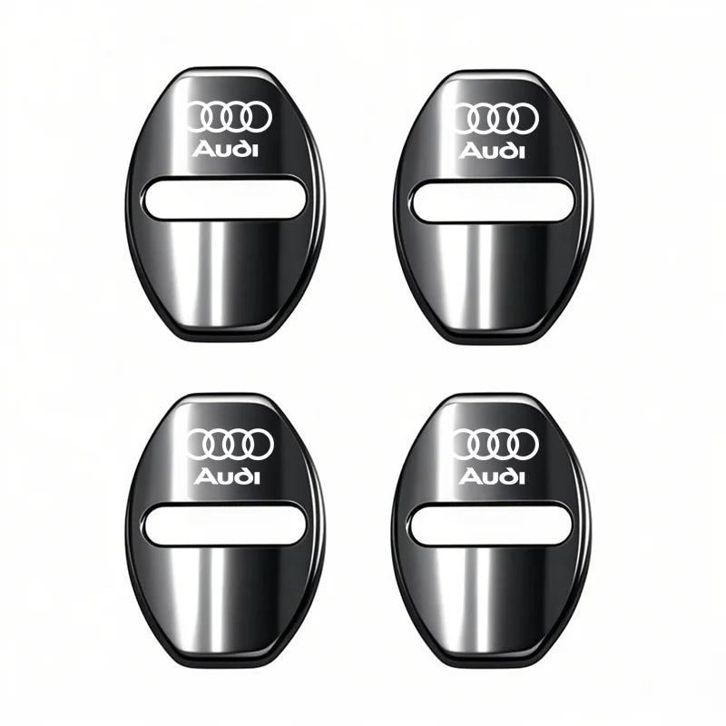 Zinc alloy door lock cover for Audi – protective caps for car door lock A1–Q8 series