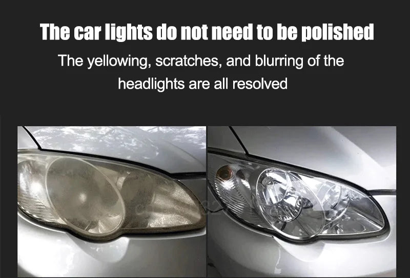 Headlight Restoration Polish – Removes yellowing and oxidation in minutes (108g)