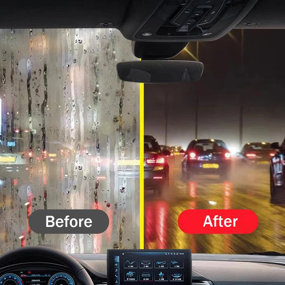 Hydrophobic Windshield Cleaner – Glass Oil Film Remover