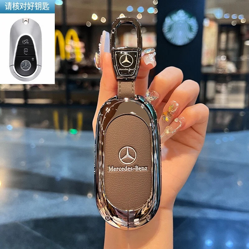 TPU car key cover for Mercedes-Benz – Elegant protection with soft TPU design