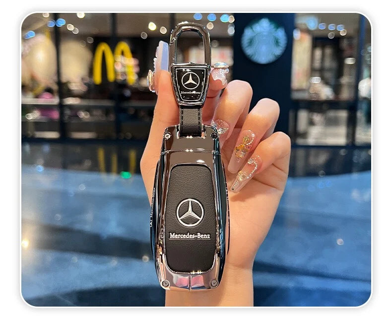 TPU car key cover for Mercedes-Benz – Elegant protection with soft TPU design