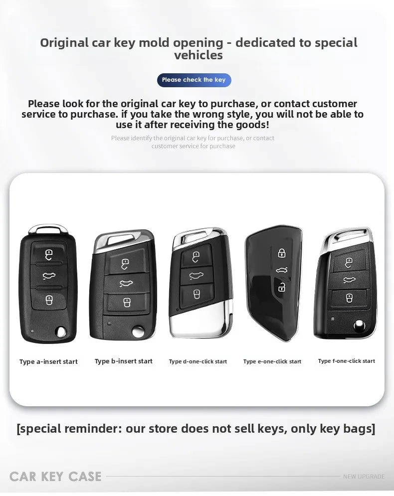 VW Key Fob Case – Full Protection Cover for Volkswagen Car Keys