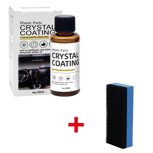 Cristal Pro Kunststoff-Auffrischer – Auto Kunststoffpflege mit UV-Schutz für Innen- und Außenbereiche