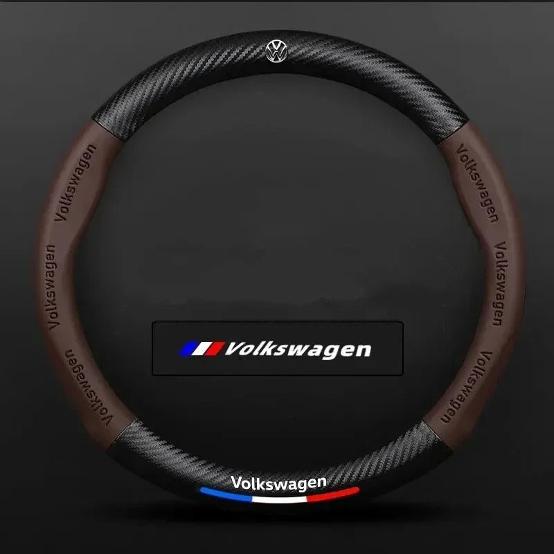 Steering wheel cover for VW – Suitable for Golf MK8, Tiguan, T-Roc, Polo, Passat and many more.