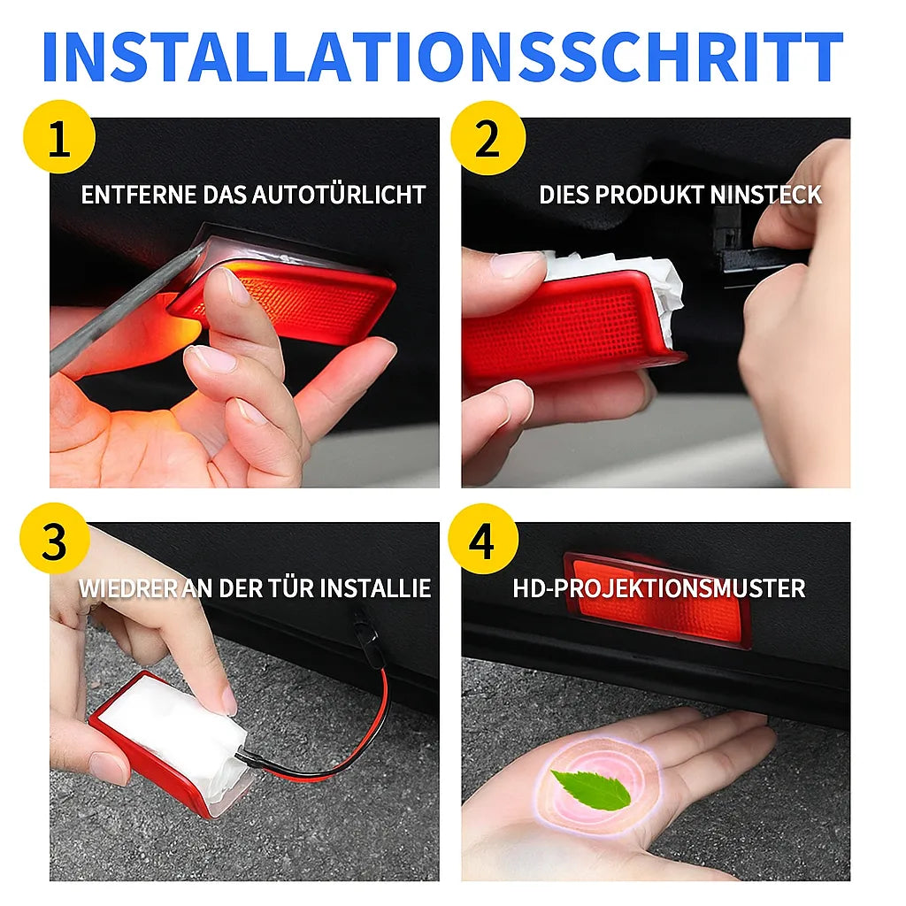 Mercedes LED Door Logo Projector – Welcome Puddle Lights (2PCS)