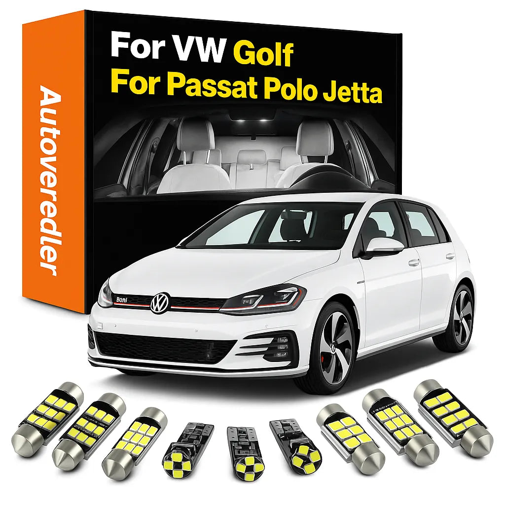 LED-Innenbeleuchtung für Volkswagen mit 12V Canbus, 200 Lumen Helligkeit