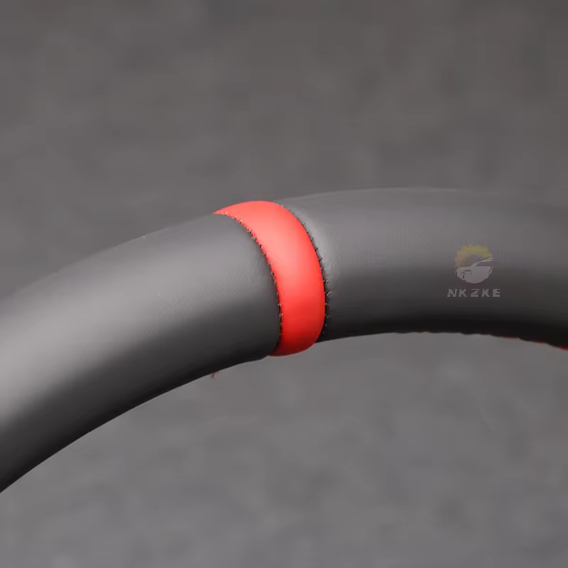 Volant sport en cuir synthétique pour Volkswagen Golf – Design premium universel