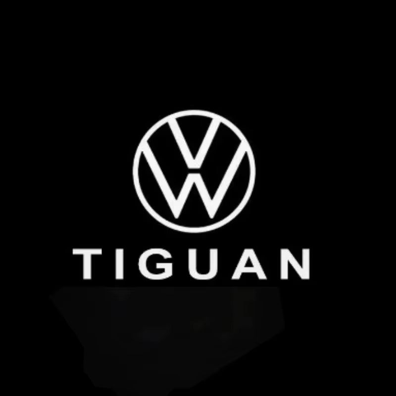LED Welcome Door Lights - Logo Projector for VW, Golf, Tiguan, Touran, Polo, Bora, Passat, Jetta, Touareg | Set of 2