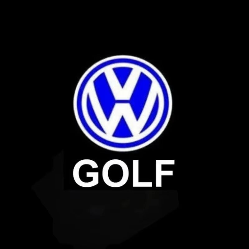 Projecteur de logo de porte VW – Compatible avec Tiguan, Touareg, Golf et tous les modèles VW
